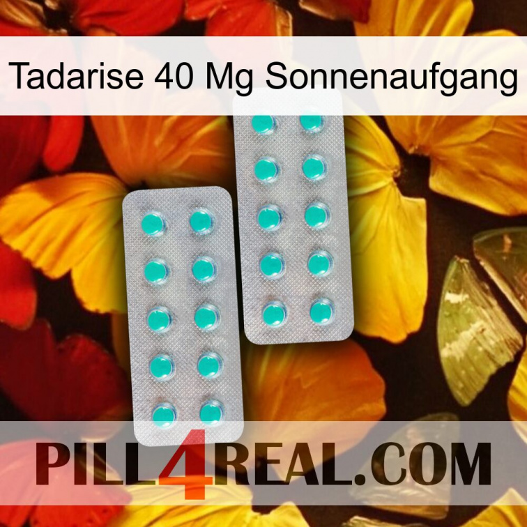 Tadarise 40 Mg Sunrise 29